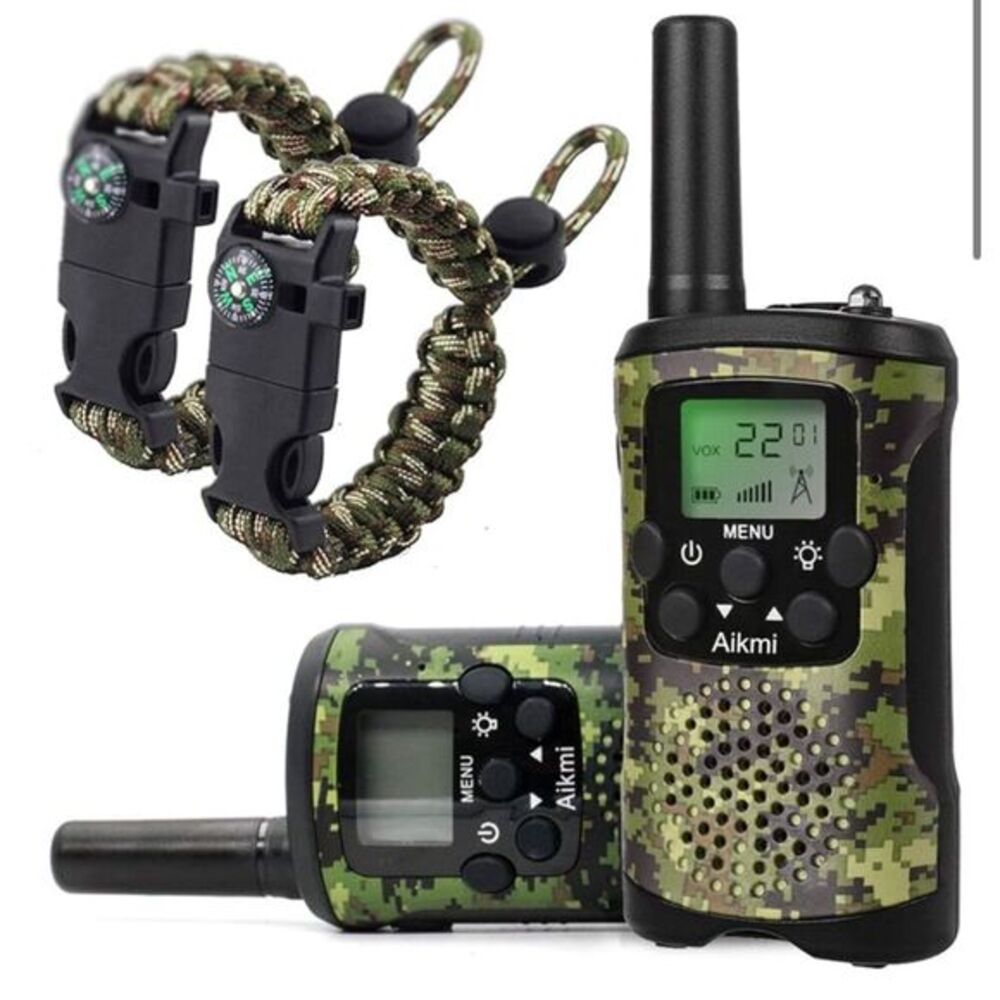 Kids‎ Walkie Talkies Green Camouflage Ages 3-12 Years